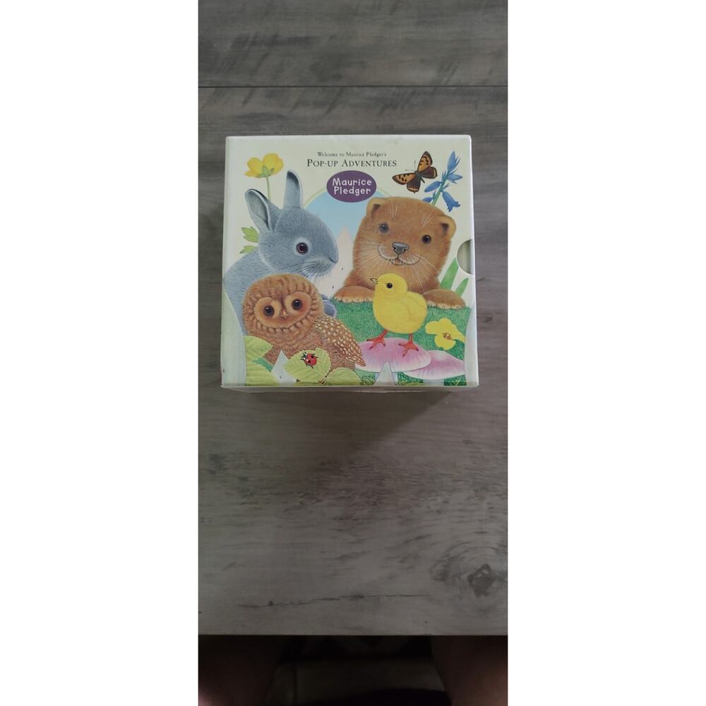Maurice Pledger Pop Up Adventures 4 Book Box Set 2002 Olivia Owl Billy Bunny